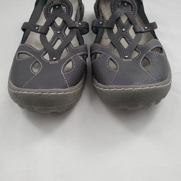 JBU By Jambu Women's Sydney Sandal/Flat Walking Shoe Sandals Charcoal Size 10M - Picture 11 of 15